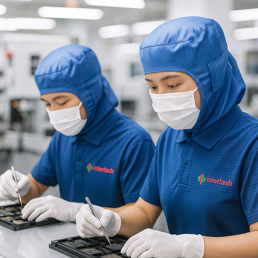 áo polo chống tĩnh điện