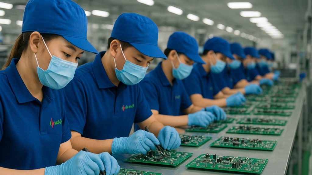 áo polo chống tĩnh điện