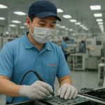 Vải Thun Chống Tĩnh Điện 29 ao polo esd det kim 3